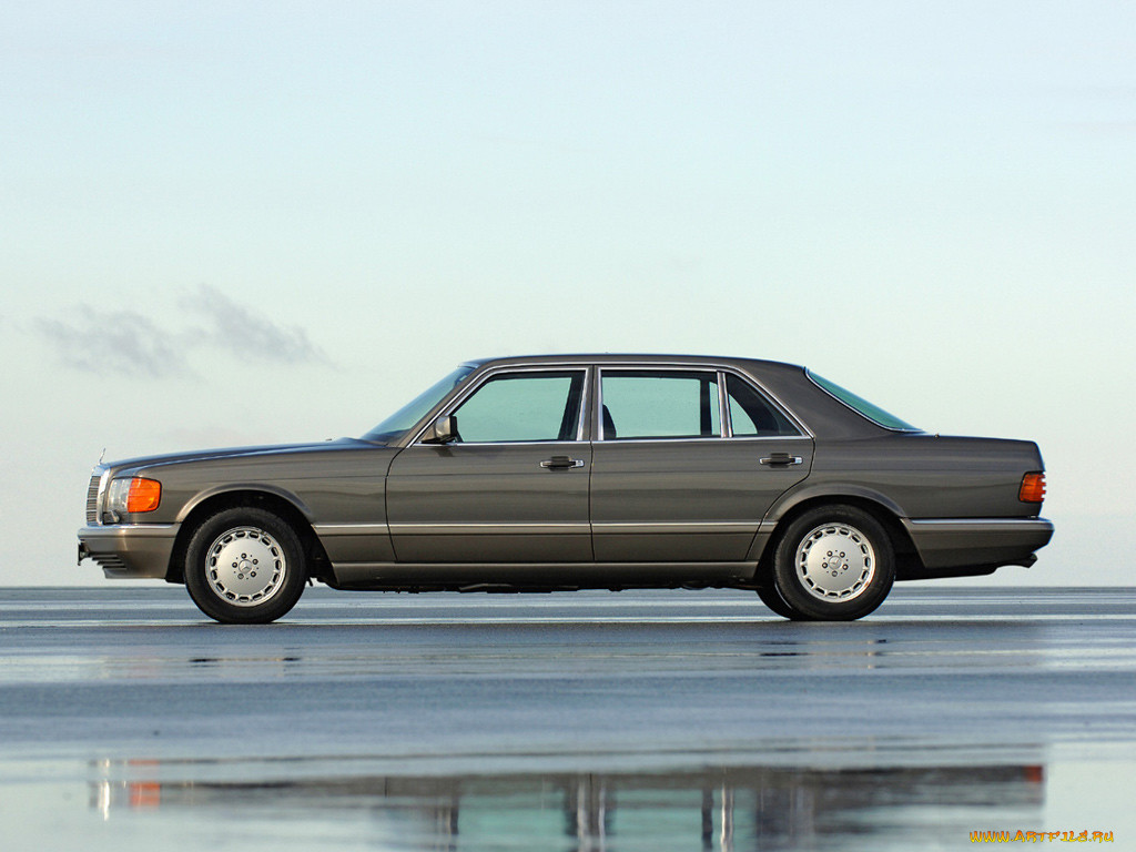 mercedes, benz, class, w126, 